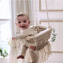 Load image into Gallery viewer, Macrame Swing