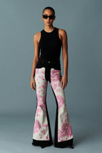 Load image into Gallery viewer, GJG Denim Rodeo Bell Bottom - Black Pink