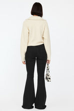 Load image into Gallery viewer, GJG Denim Rodeo Bell Bottom Jean Brown Cow Hide