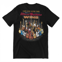 Load image into Gallery viewer, Most Guitars Wins Graphic Tee