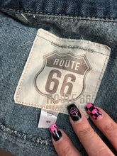 Load image into Gallery viewer, Upcycled Denim Jacket Nirvana