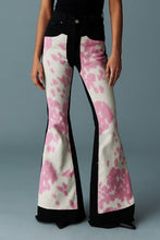 Load image into Gallery viewer, GJG Denim Rodeo Bell Bottom - Black Pink