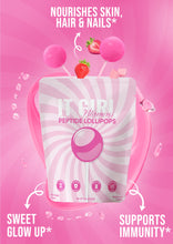 Load image into Gallery viewer, It Girl Beauty Lollipops - Collagen Peptides & Vitamin C Healthy Candy for Skin, Hair, Nails