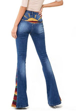 Load image into Gallery viewer, Sunset Denim Flare Jeans