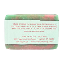 Load image into Gallery viewer, Natural Goat Milk Soap | Exfoliating Kaolin Clay Scrub | Sweet Thang