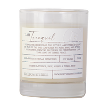 Load image into Gallery viewer, I AM Tranquil 7.5 oz Candle