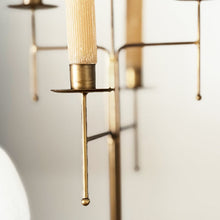 Load image into Gallery viewer, Freestanding Antique Iron Candelabra, Set of Two