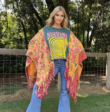 Load image into Gallery viewer, Butterfly Fringed Top “Nirvana