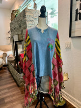 Load image into Gallery viewer, Butterfly Fringed Top “Fleetwood Mac