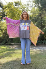 Load image into Gallery viewer, Legends and Layers Poncho “Black Crowes