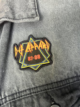 Load image into Gallery viewer, Def Leppard High 'n' Dry Patch Distressed Denim Jacket, Oversized Large