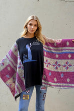 Load image into Gallery viewer, Butterfly Top/Poncho “Stevie Nicks