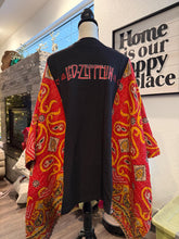 Load image into Gallery viewer, Butterfly Top “LED Zeppelin Kantha Sleeve Poncho