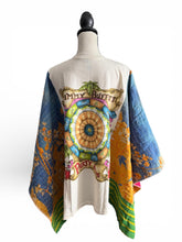 Load image into Gallery viewer, Butterfly Top “Jimmy Buffett Kantha Sleeve Poncho