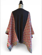 Load image into Gallery viewer, Butterfly Top “Cinderella Kantha Sleeve Poncho
