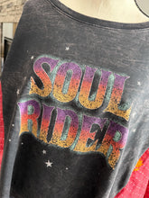 Load image into Gallery viewer, Butterfly Sweatshirt “Soul Rider Kantha Sleeve Poncho