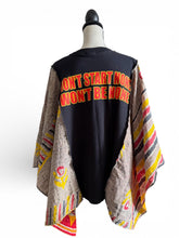 Load image into Gallery viewer, Butterfly Top “Kid Rock Kantha Sleeve Poncho