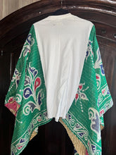 Load image into Gallery viewer, Butterfly Top “Beatles Kantha Sleeves Poncho