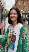 Load image into Gallery viewer, Butterfly Top “Beatles Kantha Sleeves Poncho
