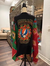 Load image into Gallery viewer, Butterfly Top “Grateful Dead Kantha Sleeves Poncho