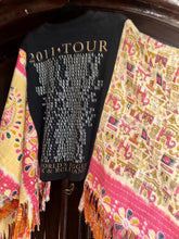 Load image into Gallery viewer, Butterfly Fringed Top “Bon Jovi Kantha Sleeves Poncho