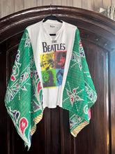 Load image into Gallery viewer, Butterfly Top “Beatles Kantha Sleeves Poncho