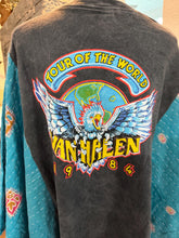 Load image into Gallery viewer, Butterfly Top “Van Halen Kantha Sleeves Poncho