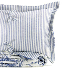 Load image into Gallery viewer, Toile Reversible Cotton Quilt Set