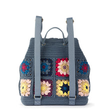Load image into Gallery viewer, Sayulita Backpack - Hand Crochet - Maritime Multi Patch
