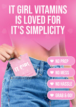 Load image into Gallery viewer, It Girl Snack - Superfoods Greens Gummies in Pink Starburst Flavor
