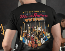 Load image into Gallery viewer, Most Guitars Wins Graphic Tee
