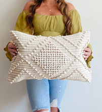 Load image into Gallery viewer, Verona Lumbar Pillow Cover
