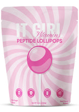 Load image into Gallery viewer, It Girl Beauty Lollipops - Collagen Peptides &amp; Vitamin C Healthy Candy for Skin, Hair, Nails
