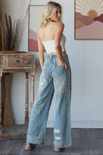 Load image into Gallery viewer, Washed Peace Denim
