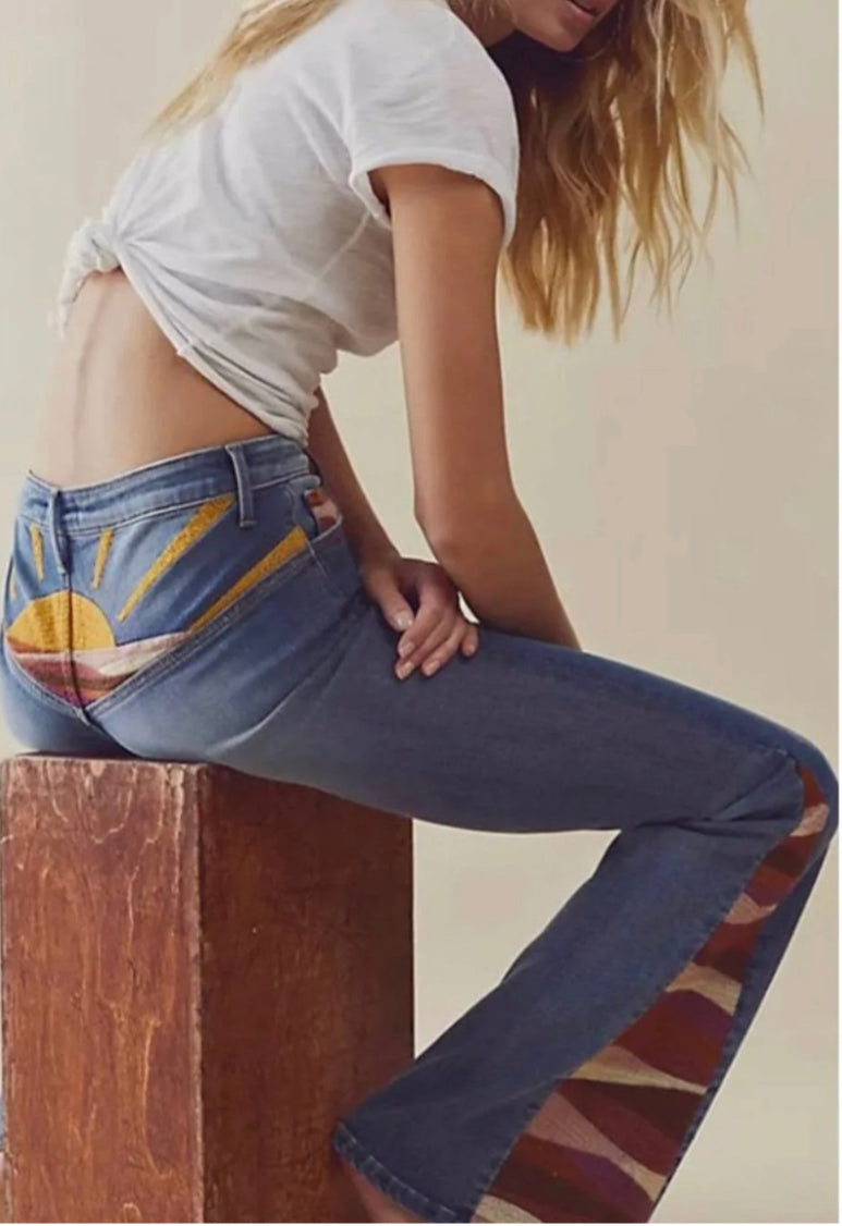 Sunset Denim Flare Jeans