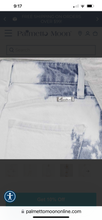 Load image into Gallery viewer, Bleached Denim KanCan
