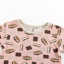 Load image into Gallery viewer, S&#39;more to Love (Short PJ Set) - Pink
