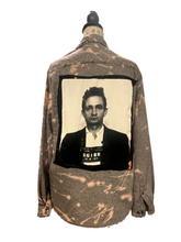 Load image into Gallery viewer, Upcycled, Distressed, Bleached Johnny Flannel
