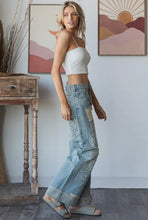 Load image into Gallery viewer, Washed Peace Denim

