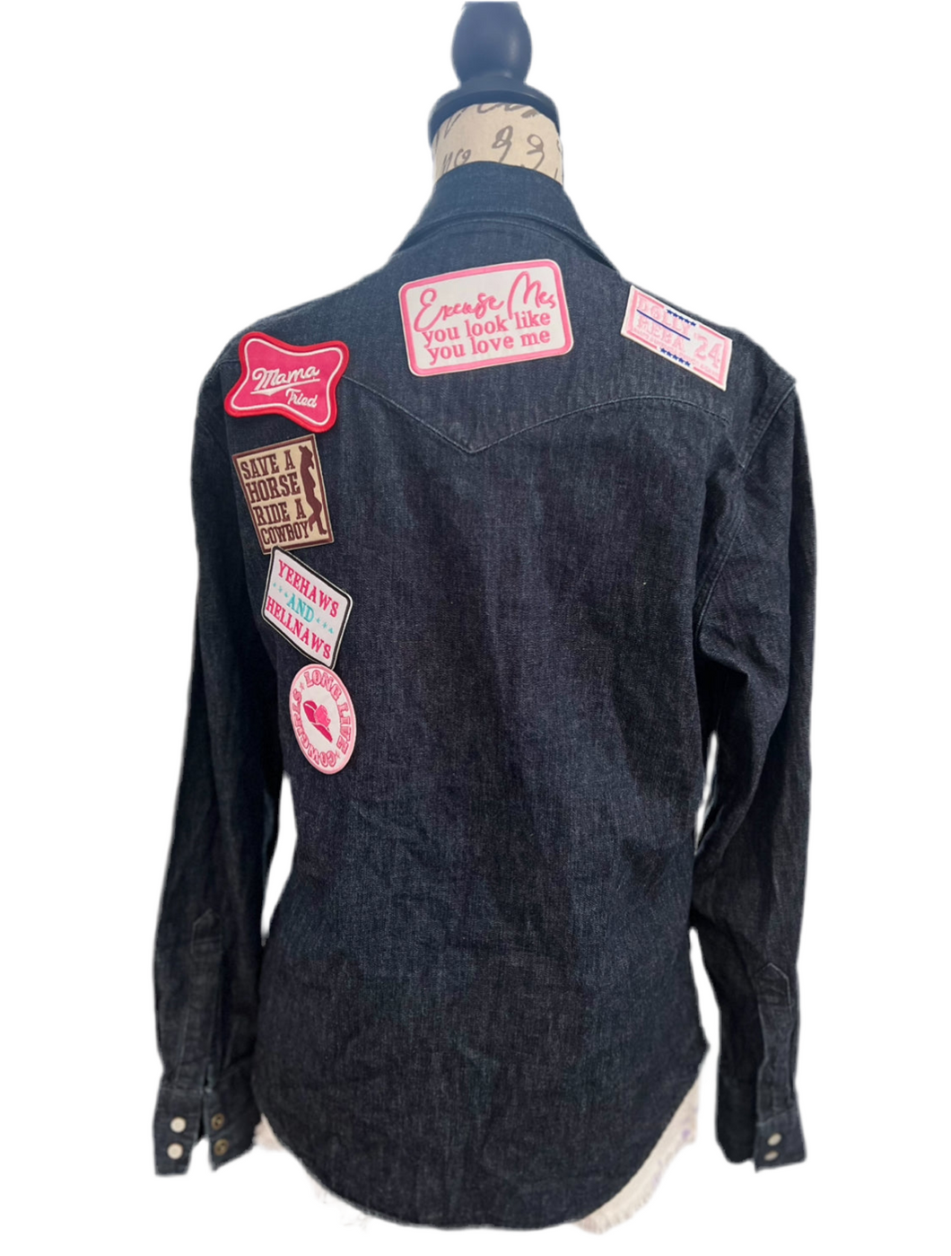 Upcycled Levi’s Denim Shirt