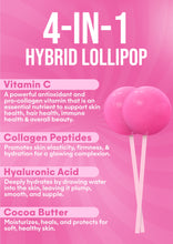 Load image into Gallery viewer, It Girl Beauty Lollipops - Collagen Peptides &amp; Vitamin C Healthy Candy for Skin, Hair, Nails
