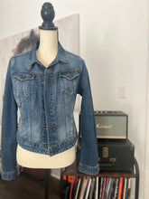 Load image into Gallery viewer, Upcycled Demin Jacket (Large)
