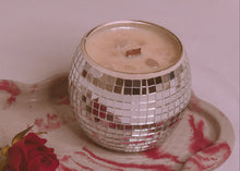 Load image into Gallery viewer, Blue Jean – Disco Ball Candle
