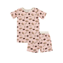 Load image into Gallery viewer, S&#39;more to Love (Short PJ Set) - Pink
