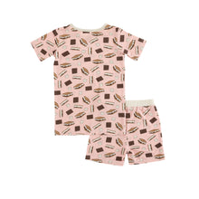 Load image into Gallery viewer, S&#39;more to Love (Short PJ Set) - Pink
