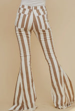 Load image into Gallery viewer, Taupe Striped Jeans
