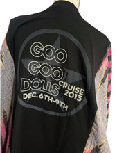 Load image into Gallery viewer, Upcycled T-shirt and Kantha “GooGoo Dolls”
