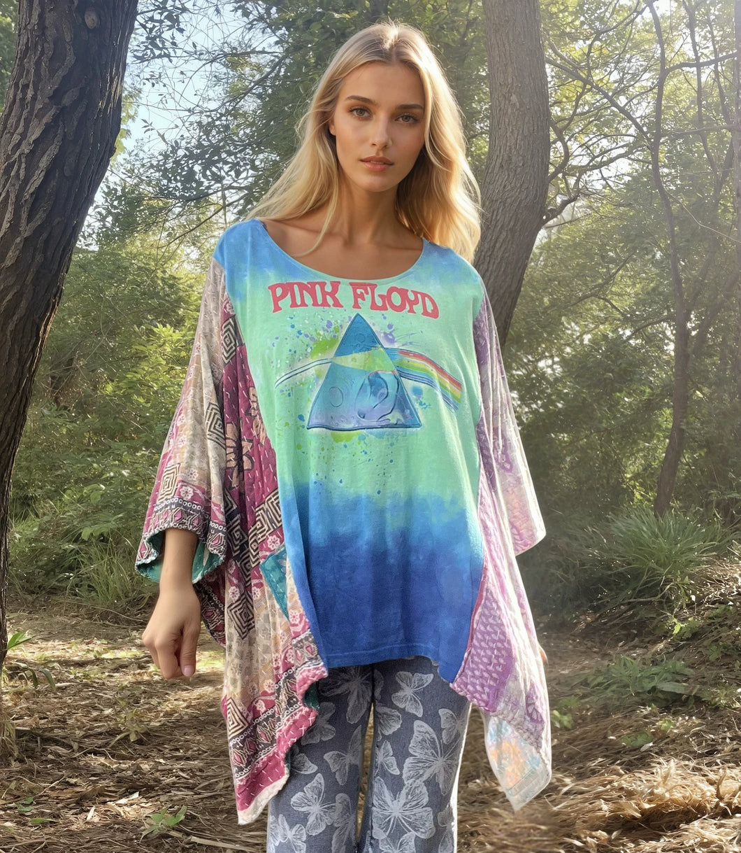 Butterfly Top “Pink Floyd” by Mountain Girl Clothing