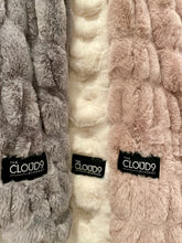 Load image into Gallery viewer, Ivory Faux Fur Blanket - Large: 60&quot;x72&quot;
