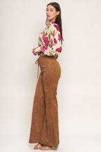 Load image into Gallery viewer, WILD HONEY FAUX SUEDE PANTS
